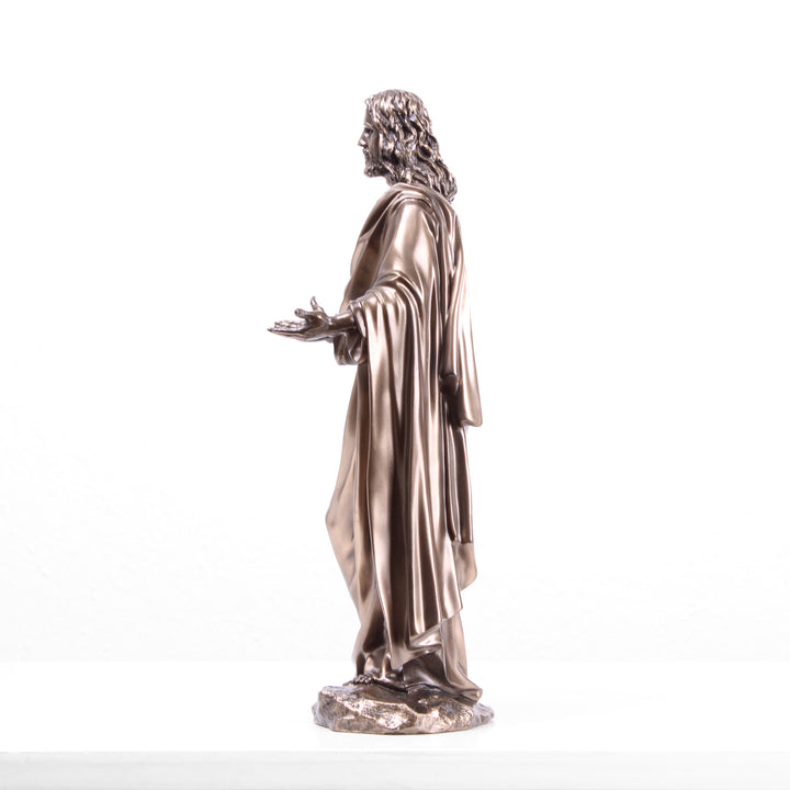 Jesus Christus Prediger Statue (Kaltguss-Bronze Skulptur)