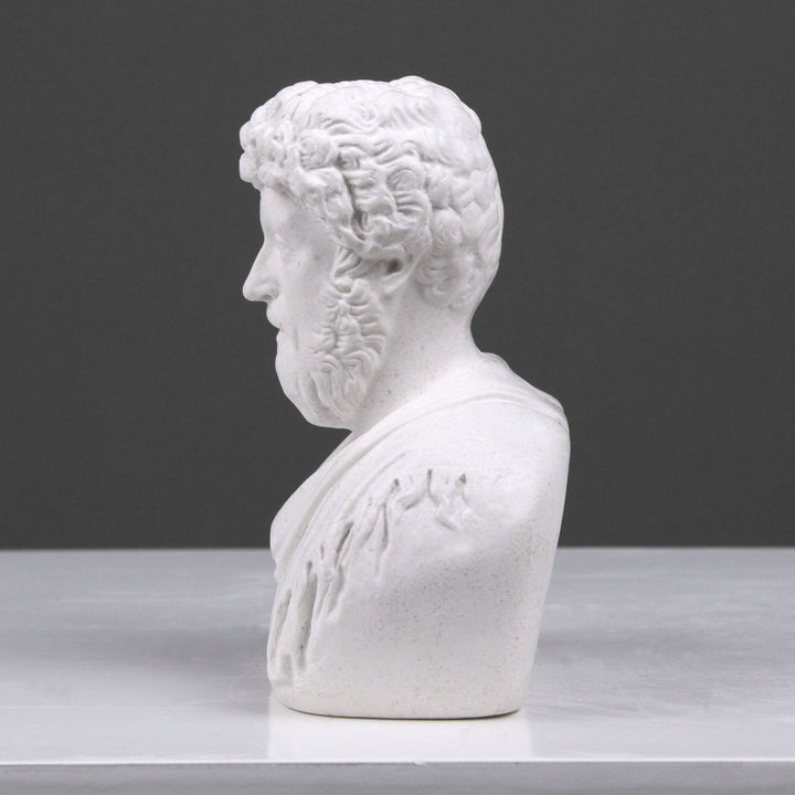 Marcus Aurelius Büste – Buchstütze, Klein