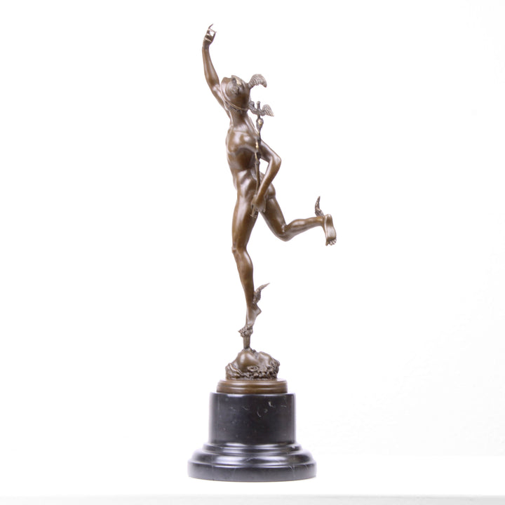 Merkur Statue (Bronze, Wachsguss)