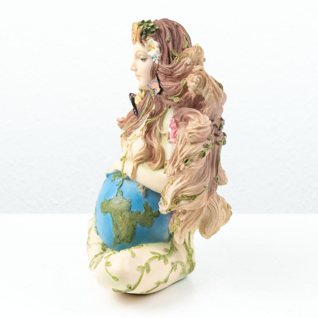 Mutter Erde Gaia Statue (Bunte Harz Skulptur)