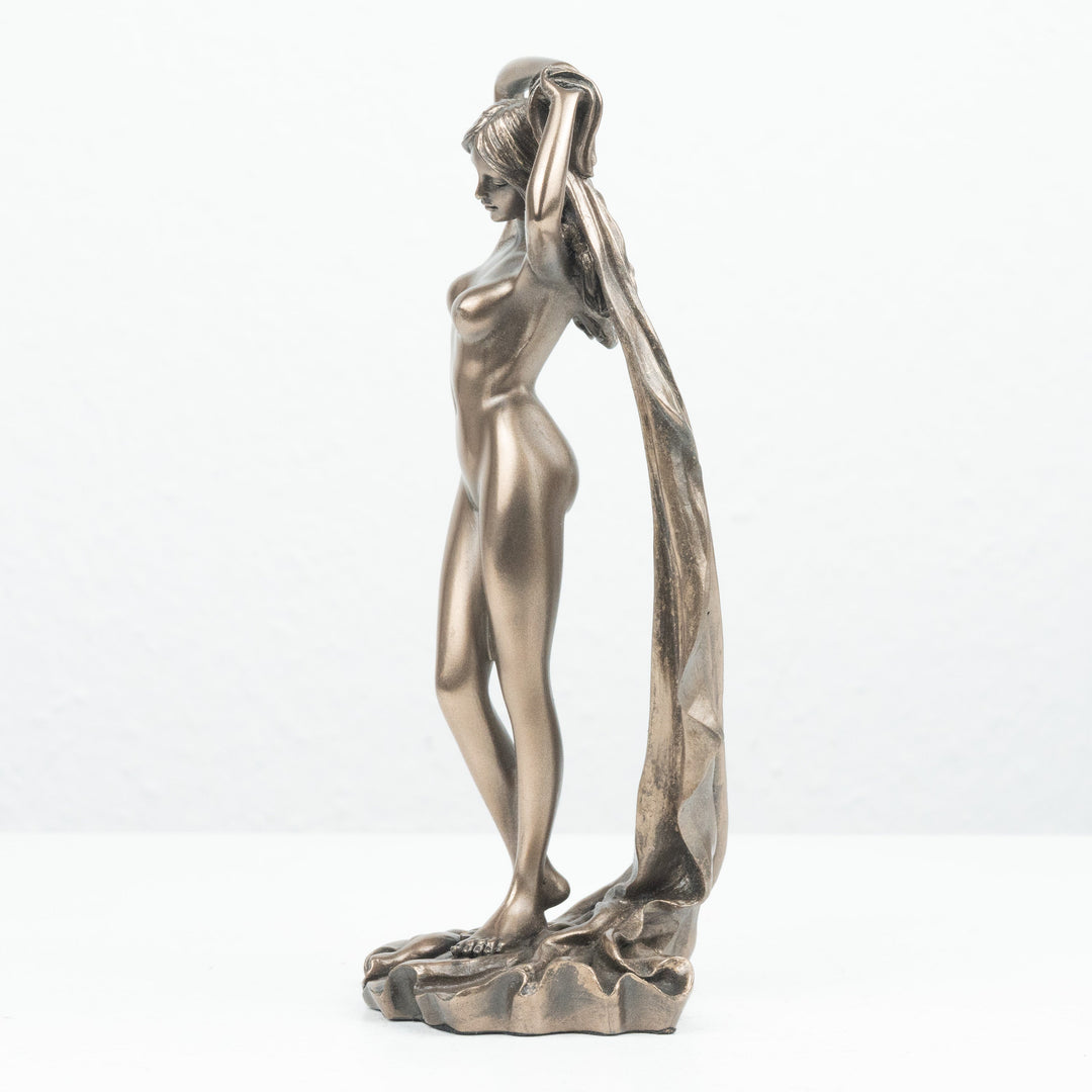 Nackte Frau Statue Stehend (Kaltguss-Bronze Skulptur)