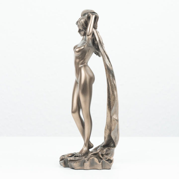Nackte Frau Statue Stehend (Kaltguss-Bronze Skulptur)