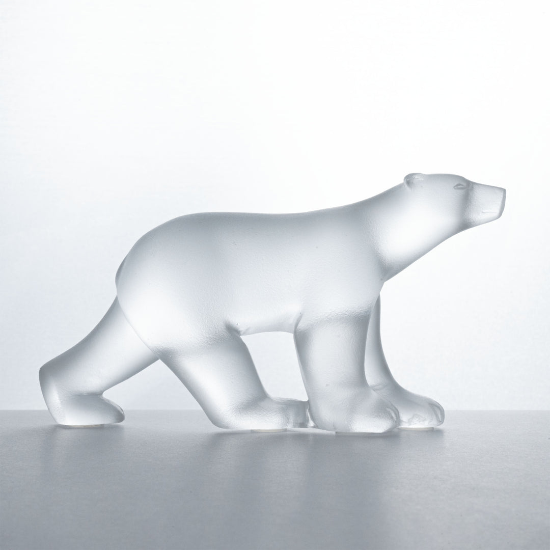 Kleine Eisbär Statue (Ours Blanc von François Pompon)