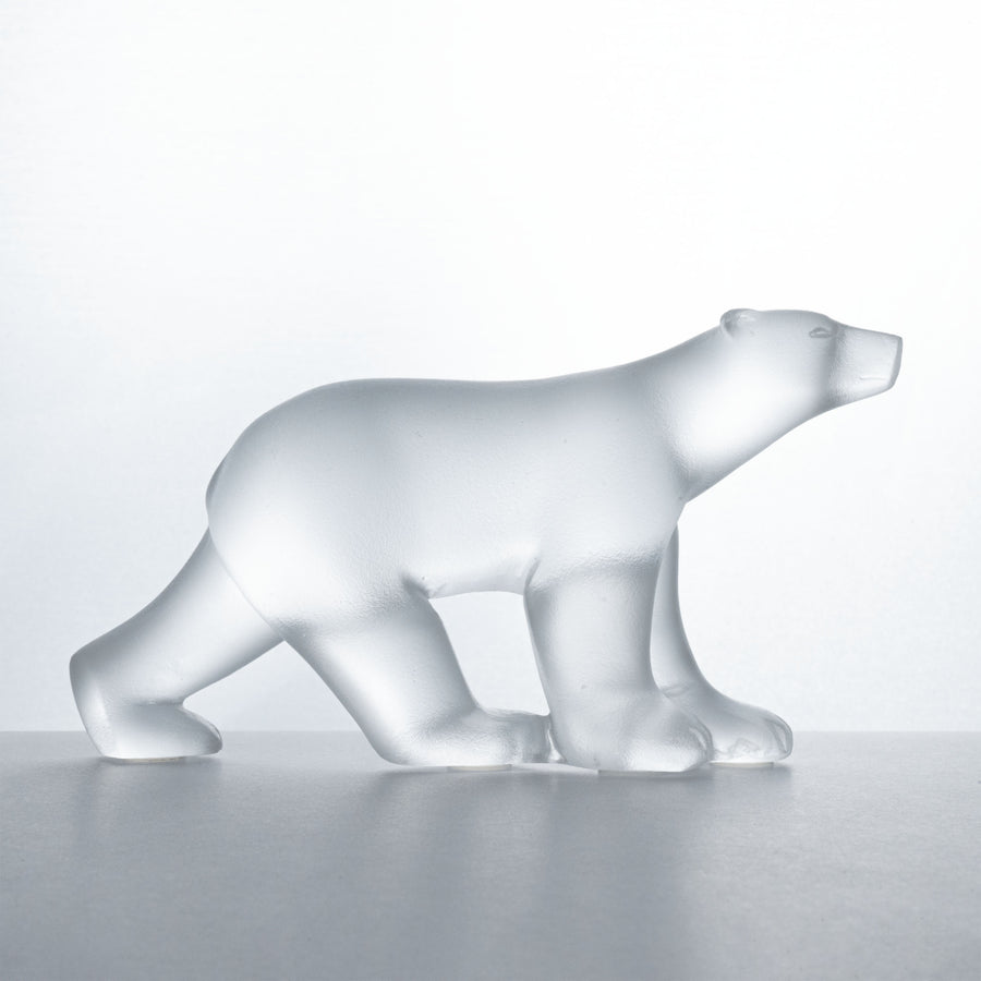 Kleine Eisbär Statue (Ours Blanc von François Pompon)