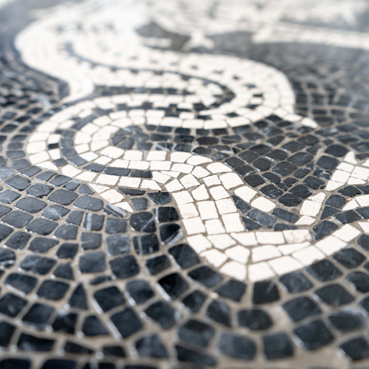 Meereskentaur (Ichthyokentaur) Marmor-Mosaik