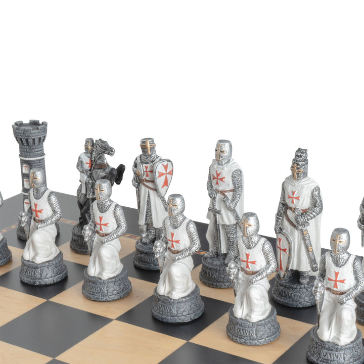 Themenschachspiel Tempelritter
