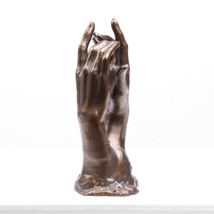 Die geheime Hand Statue von Rodin (Bronzierte Skulptur aus Kunstharz)