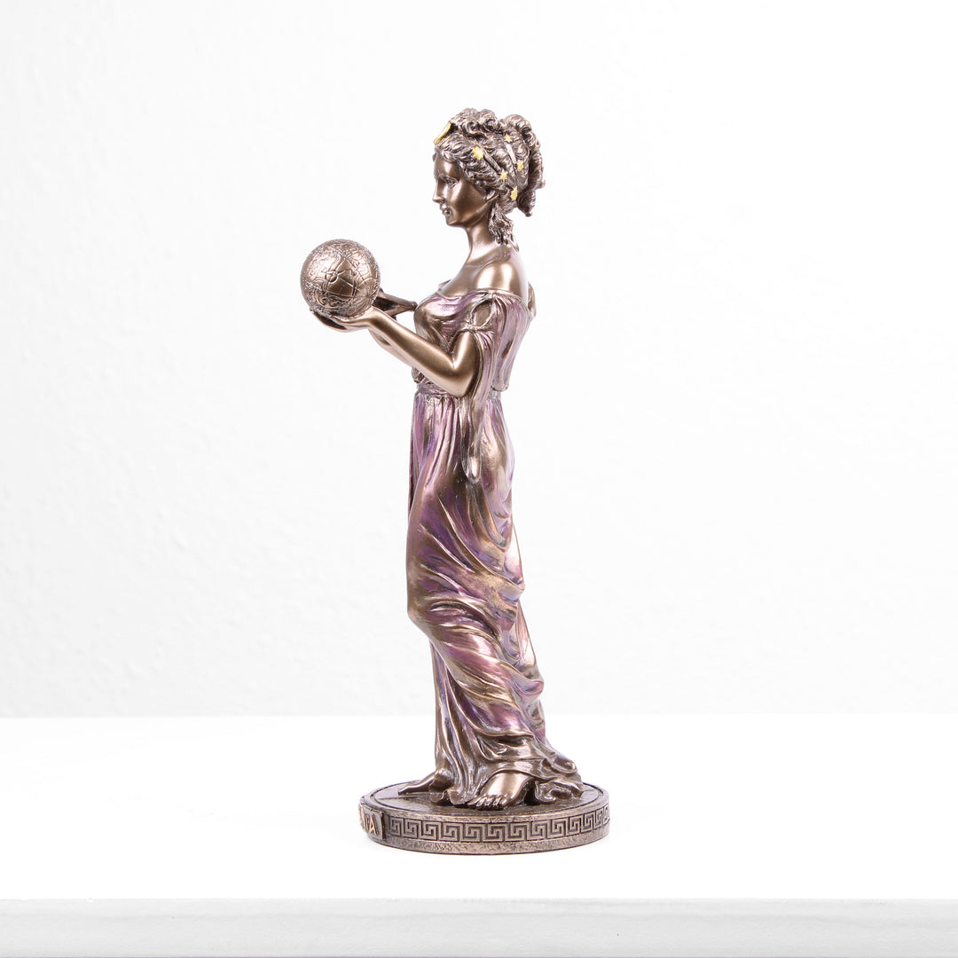 Urania Griechische Goettin Statue (Kaltguss-Bronze Skulptur)