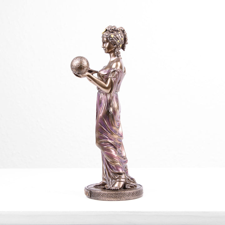 Urania Griechische Goettin Statue (Kaltguss-Bronze Skulptur)