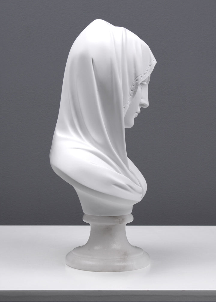 Jungfrau Maria Büste Skulptur (Mittel)