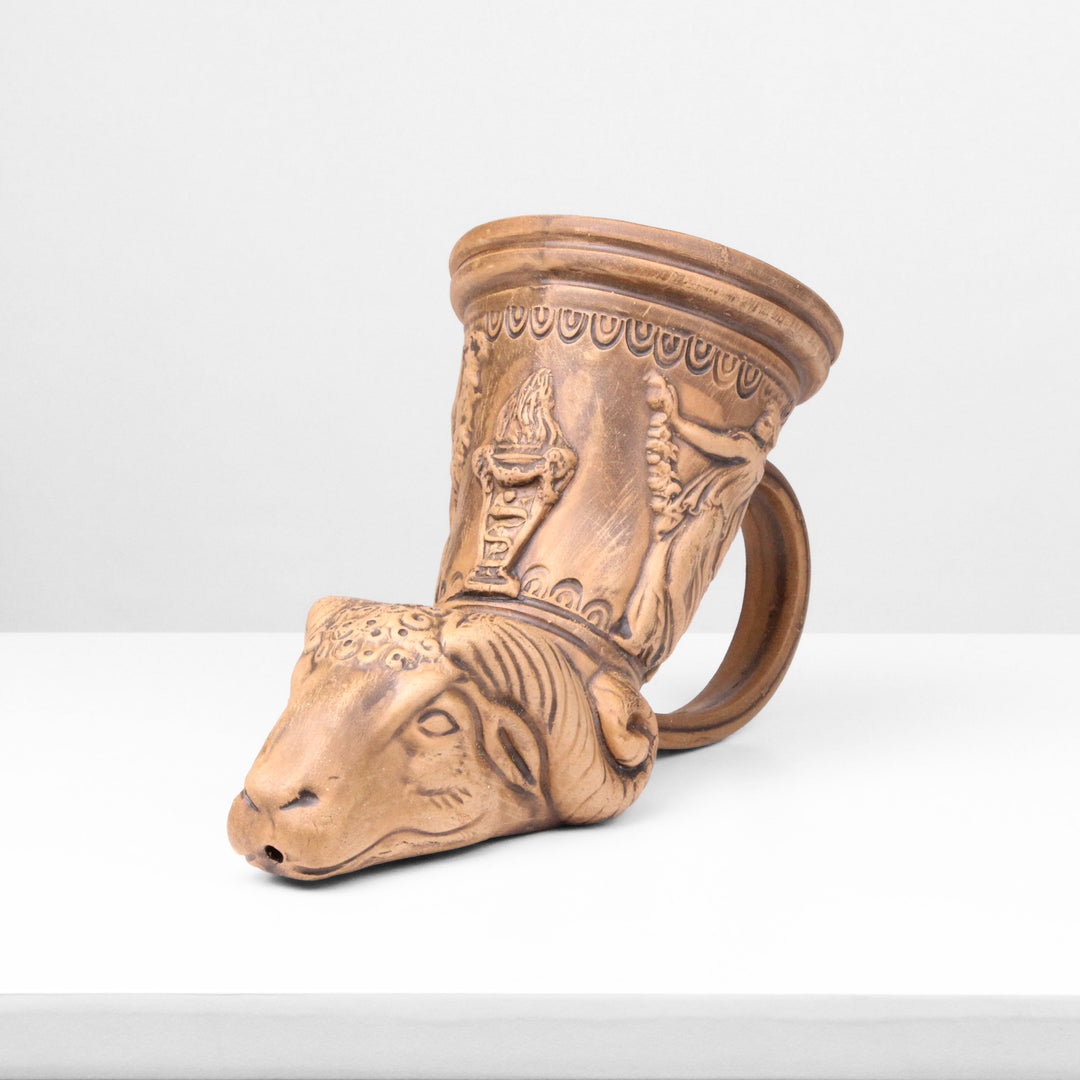 Rhyton-Replik mit Widderkopf