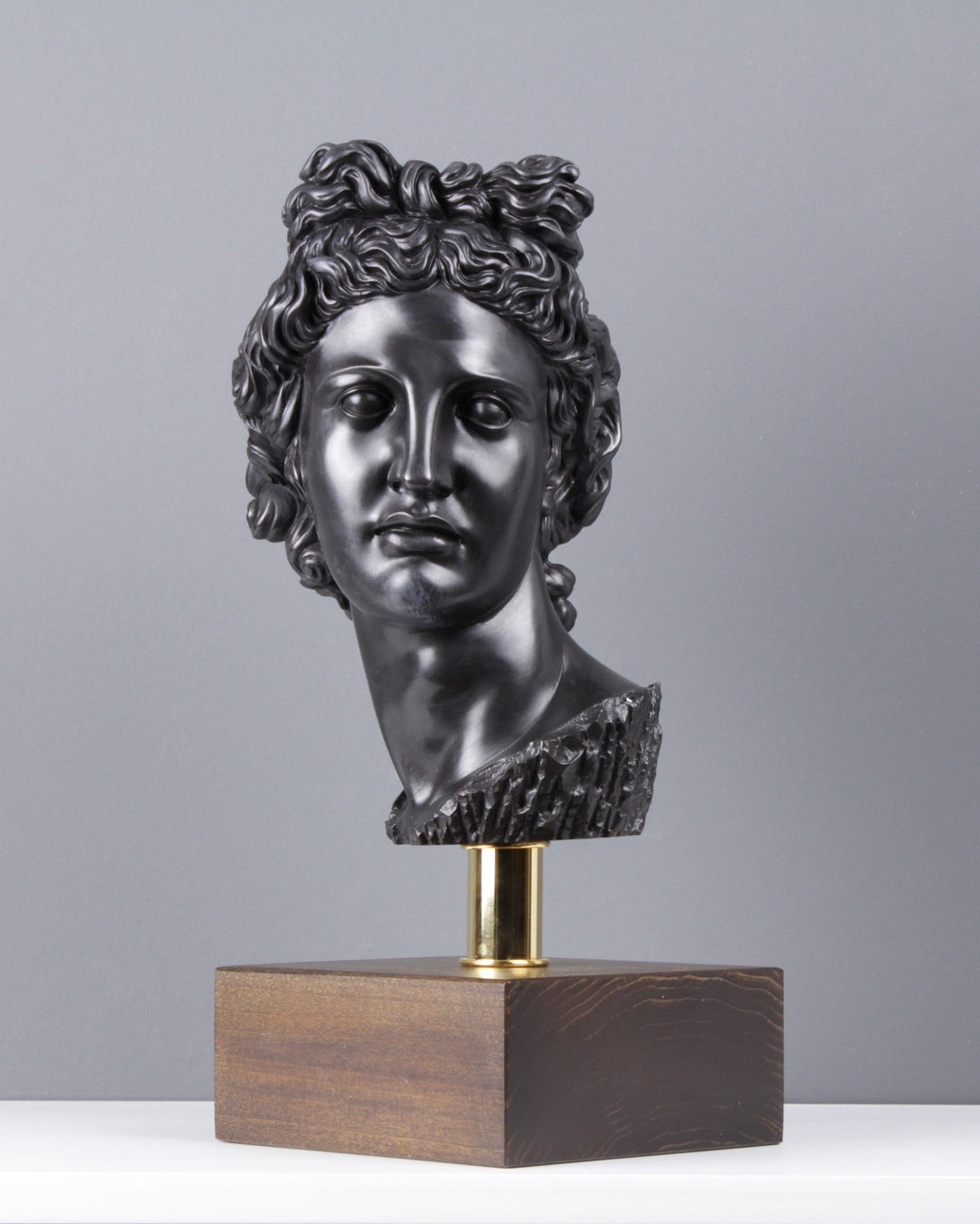 Büste des Apollon - Olympische Gott (Bronze)
