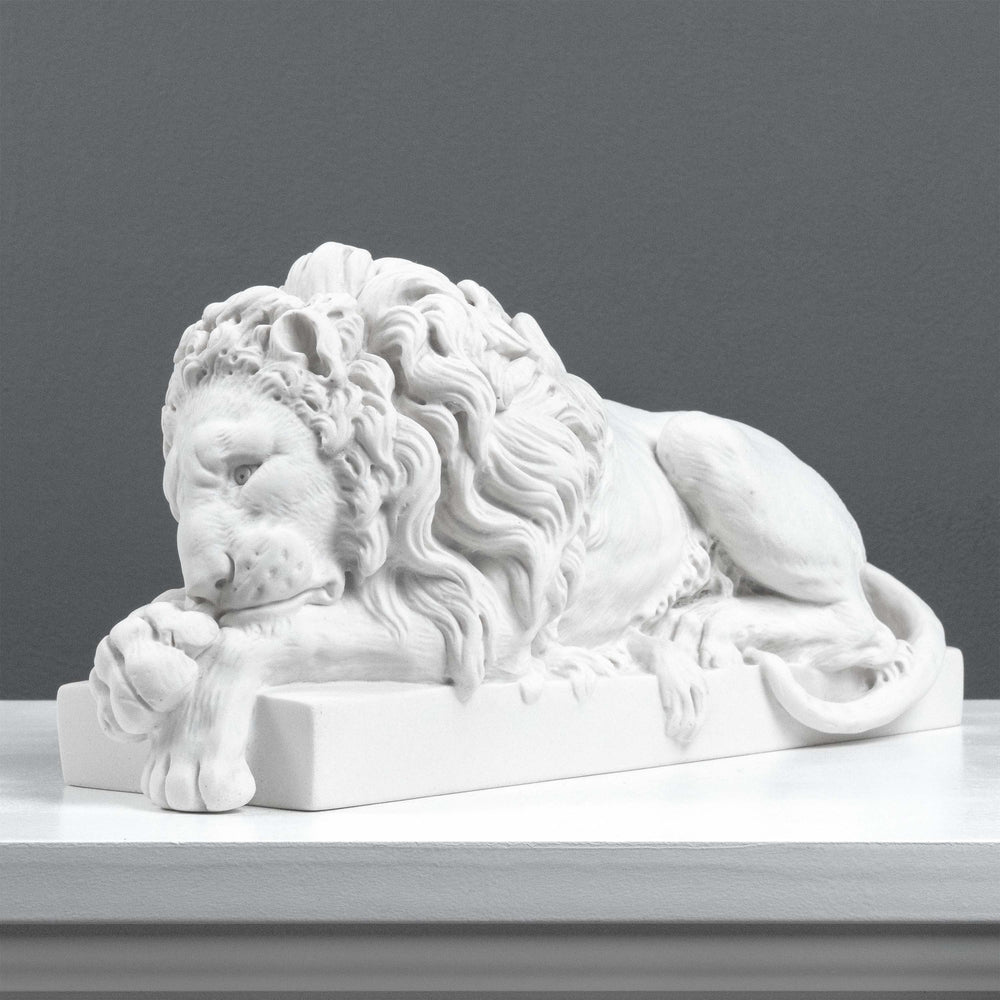 Canova Löwen Statuen im Paar (Klein)