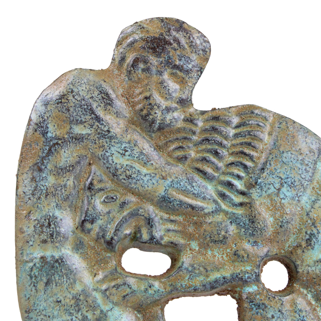 Herkules Statue (Bronze, Klein) – Kampf mit dem Nemeischen Löwen