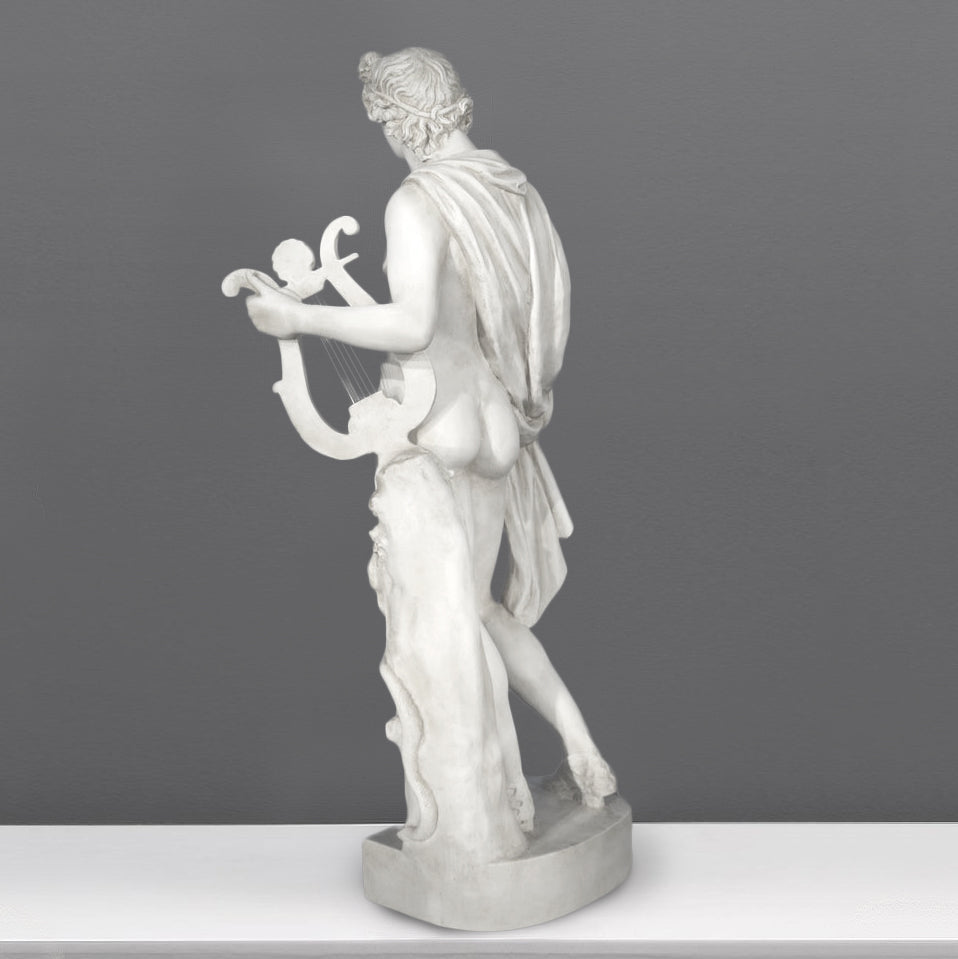 Apollo Lebensgrosse Statue (Gross) – Griechischer Gott der Musik und Jagd