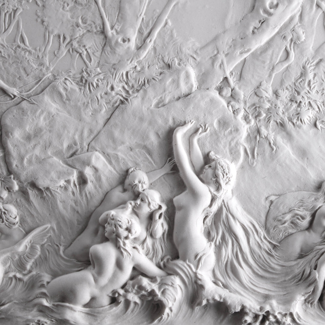 Relief Diana bei der Jagd