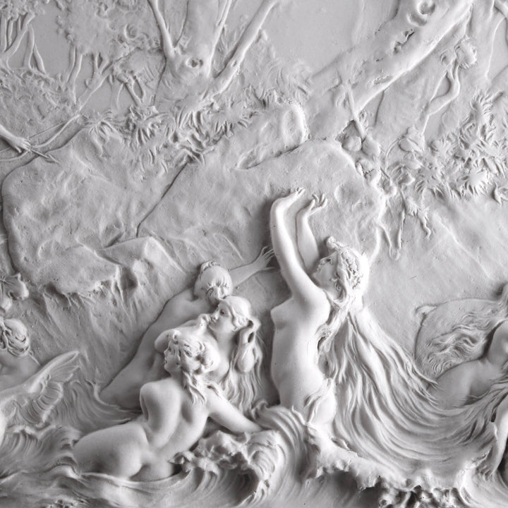 Relief Diana bei der Jagd