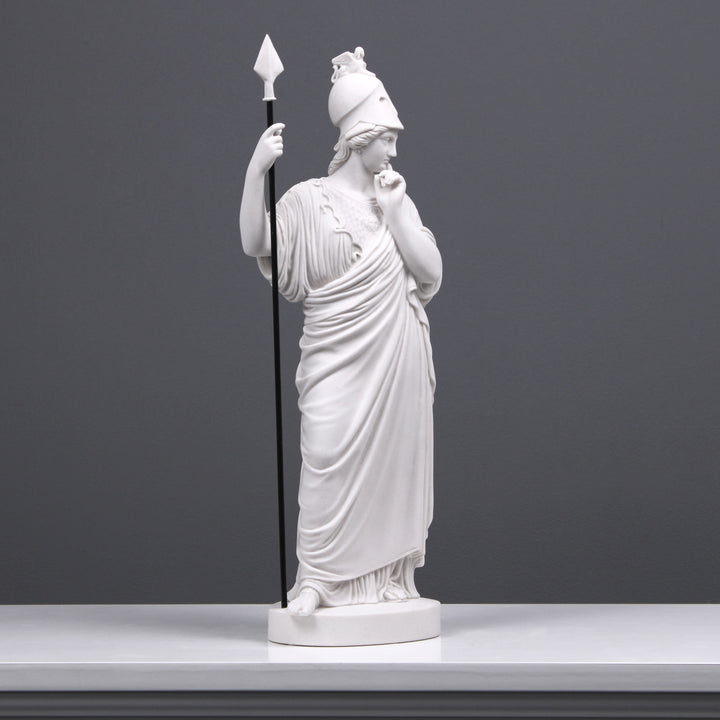 Athena Statue mit Speer Figur der Athena Giustiniani