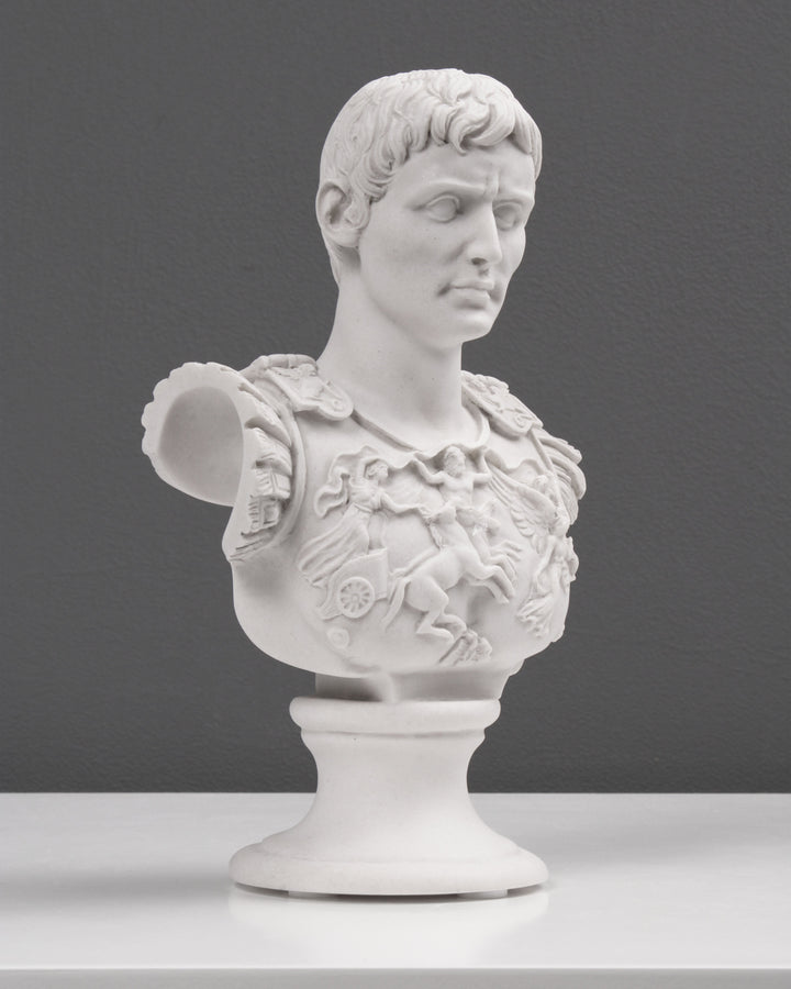 Augustus Caesar Büste als Centurio von Primaporta (Klein)