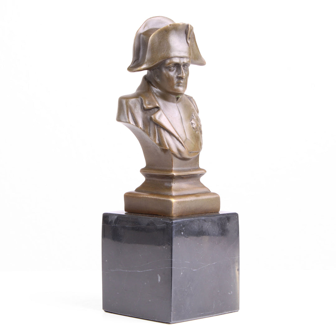 Napoleon Büste als General (Bronze, Wachsguss)