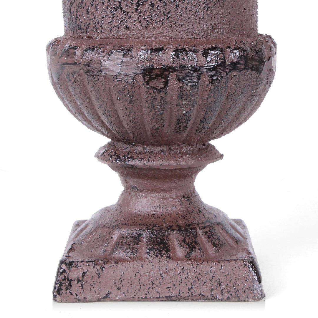 Garten-Vase aus Gusseisen (2er-Set)