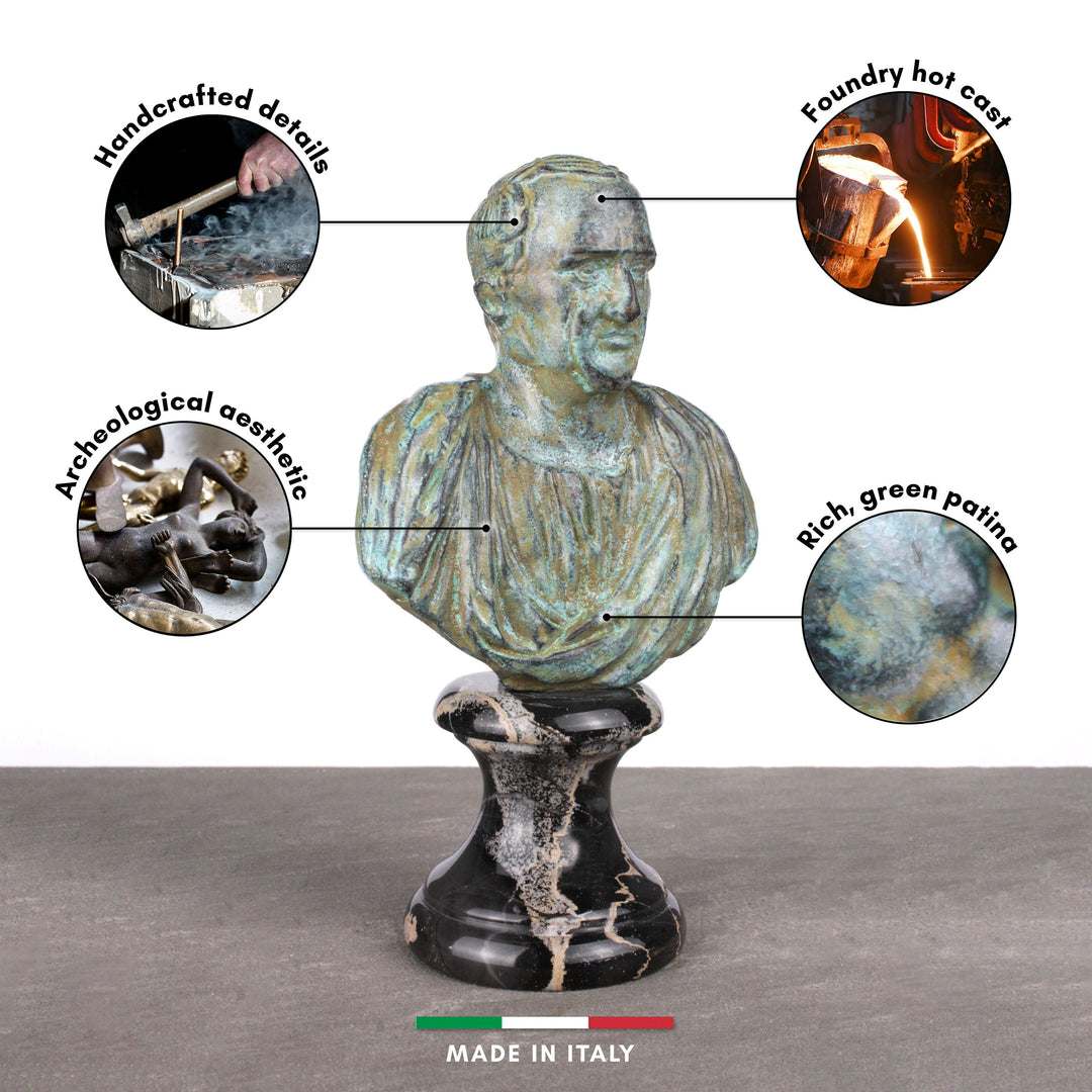 Cicero Büste (Bronze)