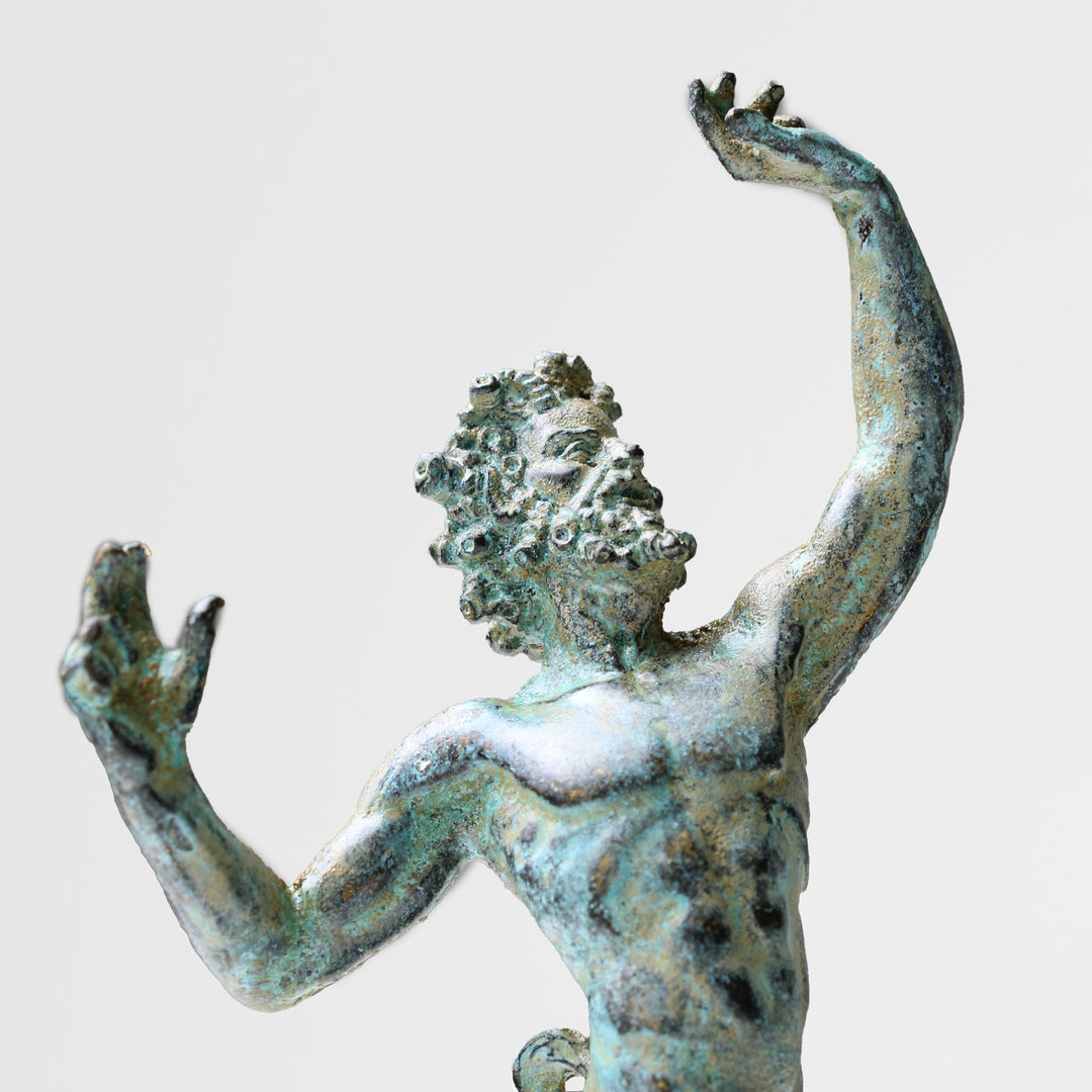 Tanzender Faun Statue (Bronze)