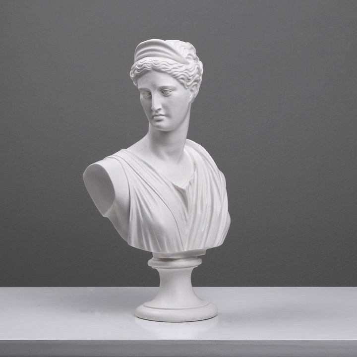 Apollo & Diana Büsten im Paar (Griechische Götter)