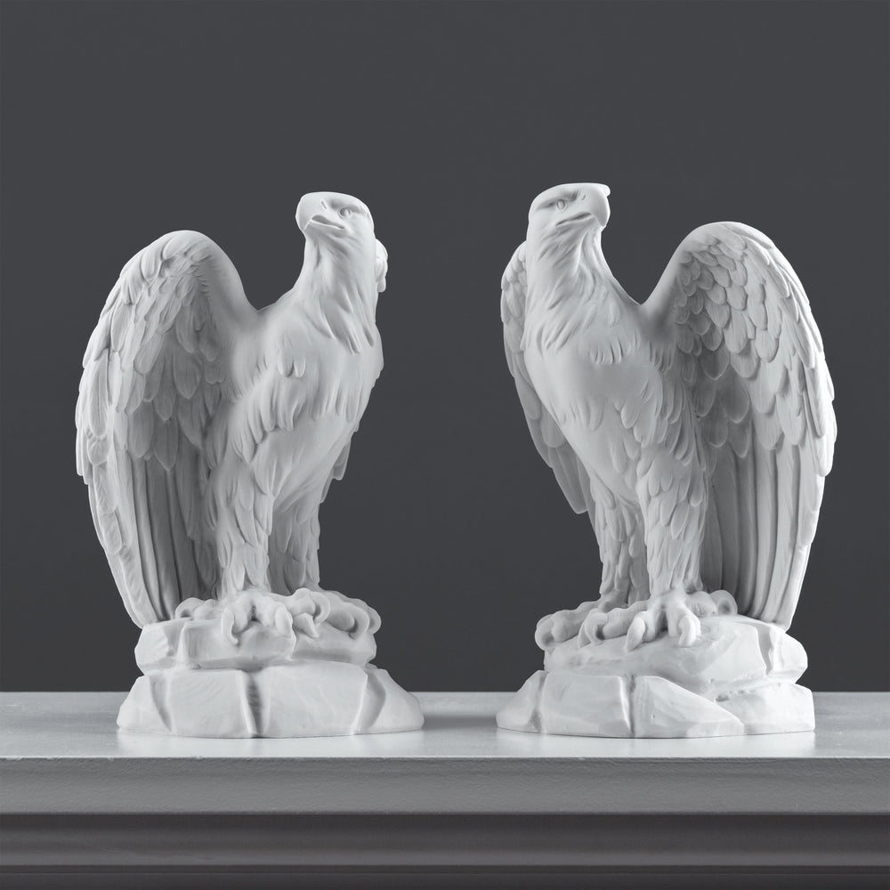 Adler Buchstützen (Symbol für Freiheit und Stärke)