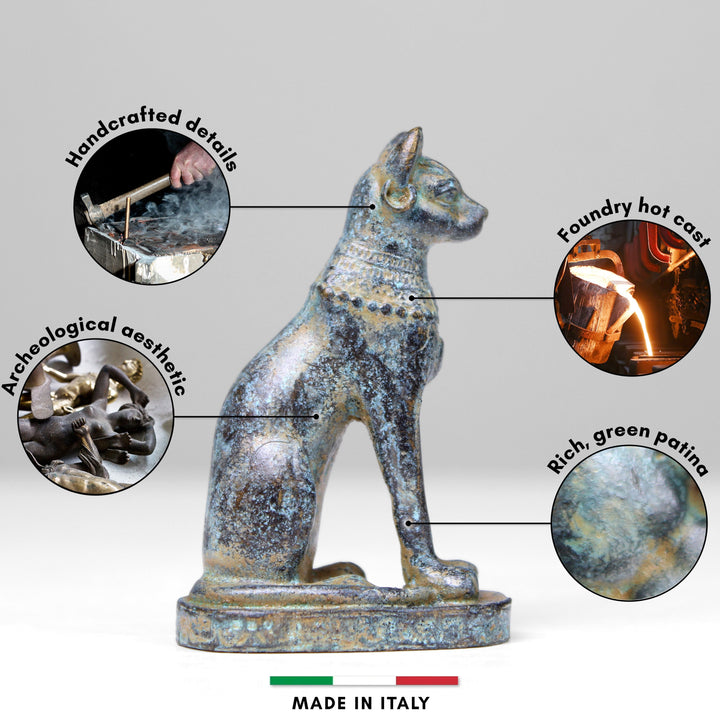 Ägyptische Katzenstatue der Göttin Bastet (Klein)
