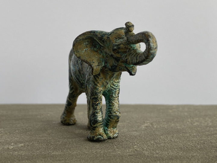 Elefantenstatue (Bronze, Klein)