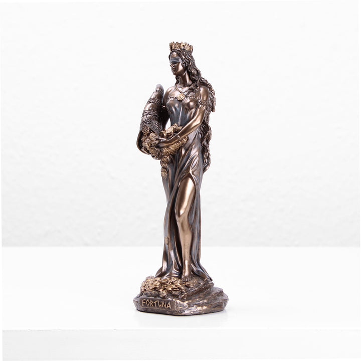 Fortuna Skulptur (Kaltguss-Bronze Statue)