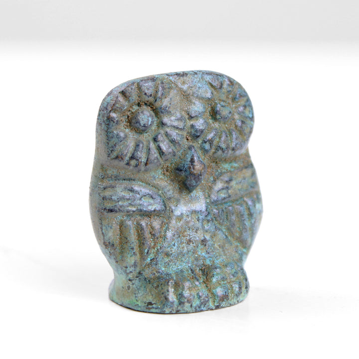 Griechische Eule Statue (Bronze)