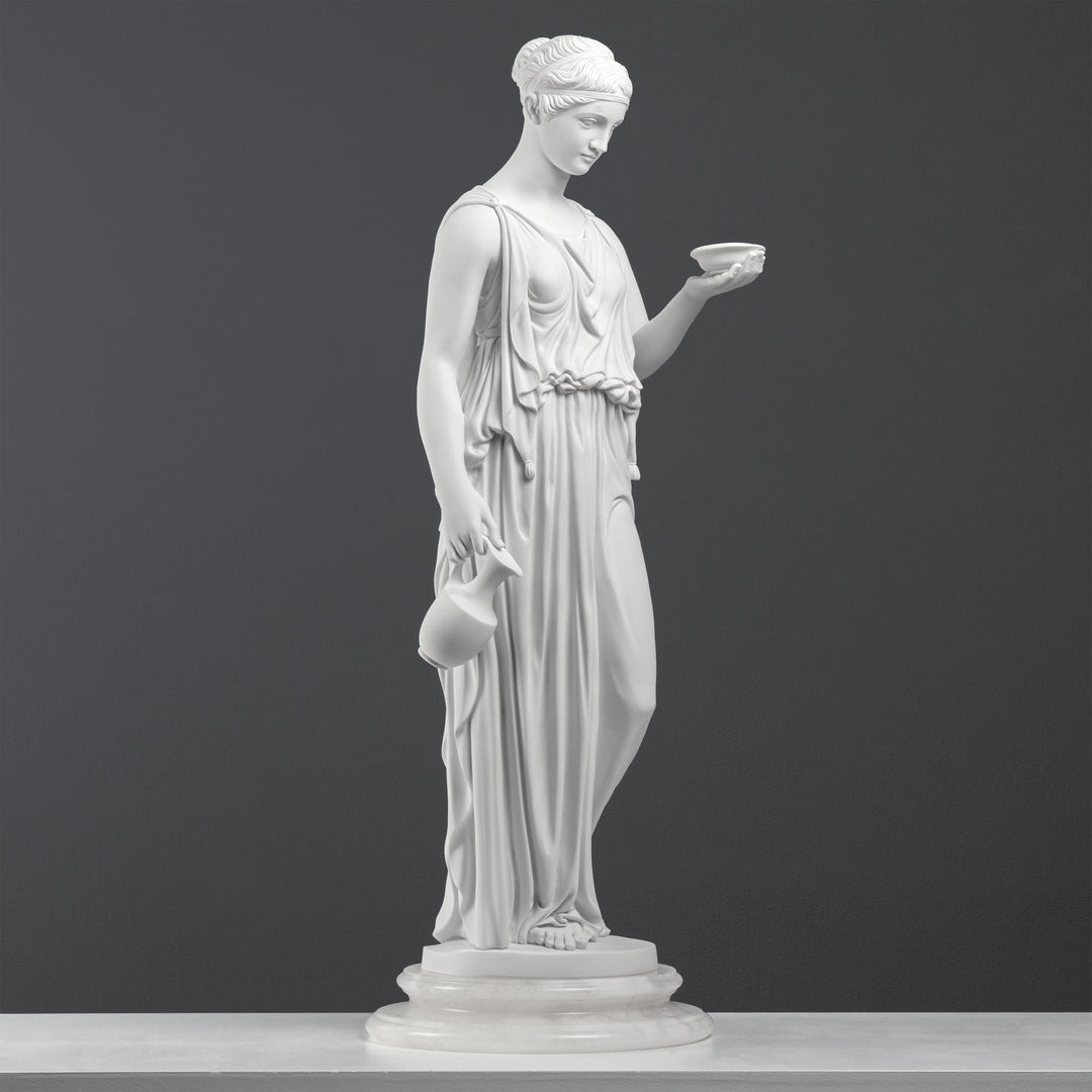 Hebe Figur (Göttin der Jugend, Neoklassisches Modell nach Thorvaldsen)