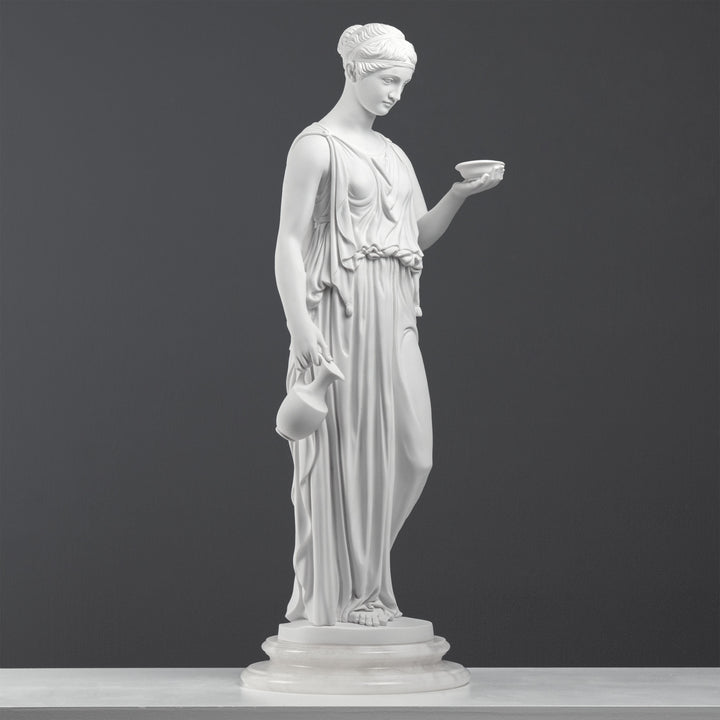 Hebe Figur (Göttin der Jugend, Neoklassisches Modell nach Thorvaldsen)