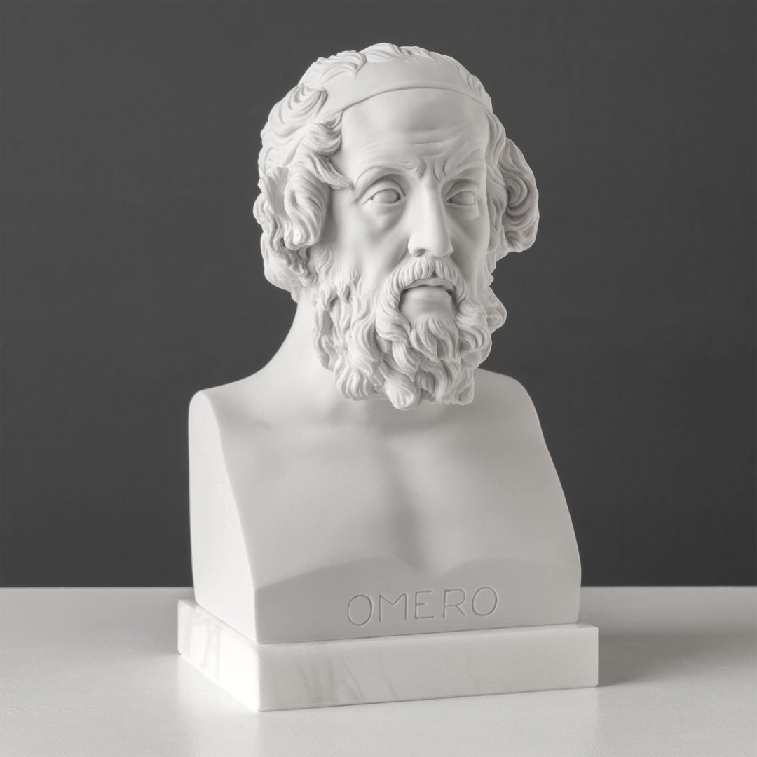 Buste von Homer – Vater der griechischen Epik und Mythologie