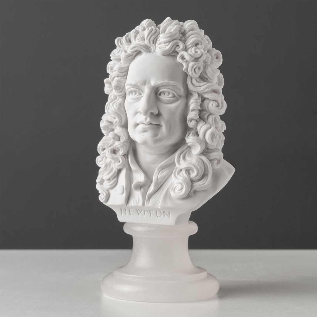 Buste von Isaac Newton – Vater der klassischen Physik