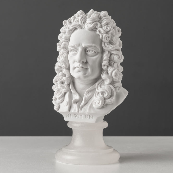 Buste von Isaac Newton – Vater der klassischen Physik