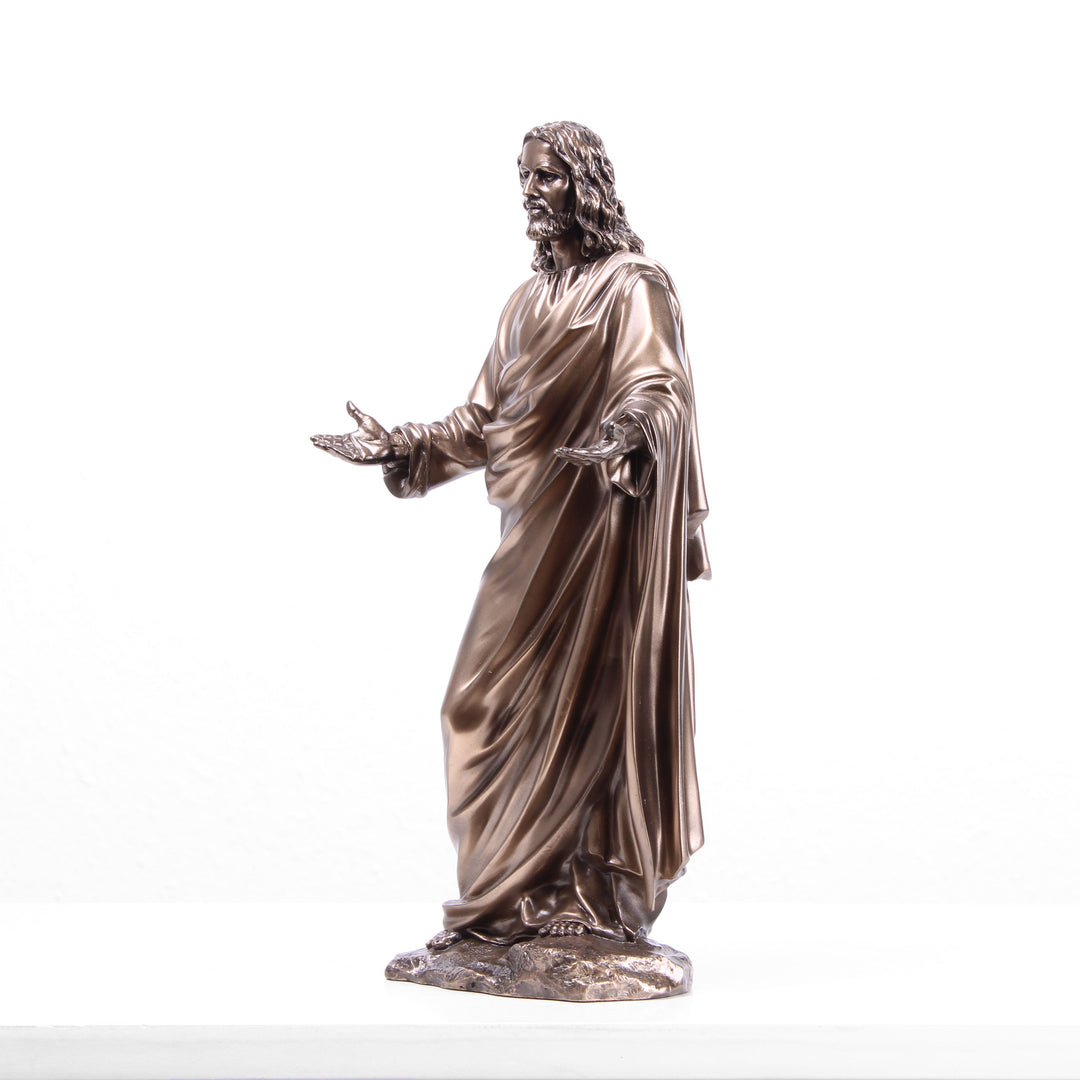 Jesus Christus Prediger Statue (Kaltguss-Bronze Skulptur)
