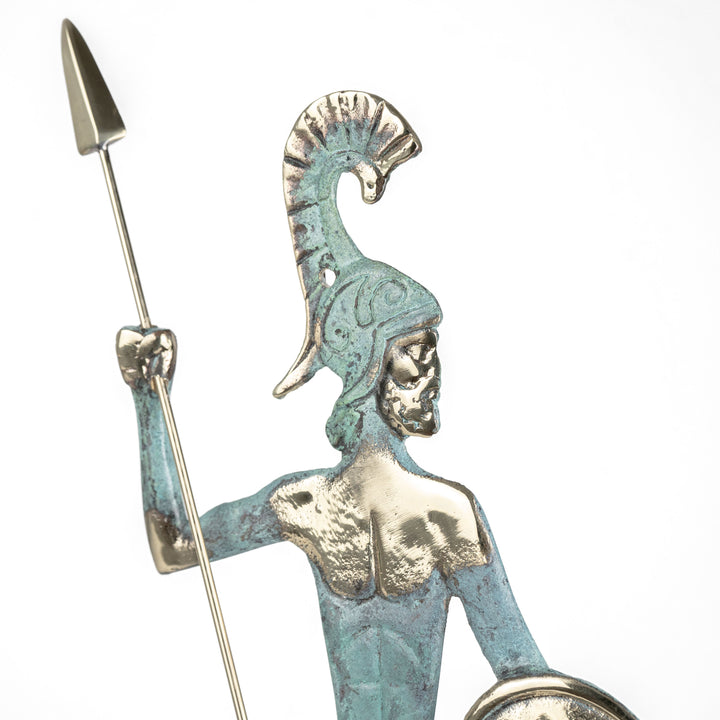 Leonidas – Griechischer Krieger (Messing Skulptur)