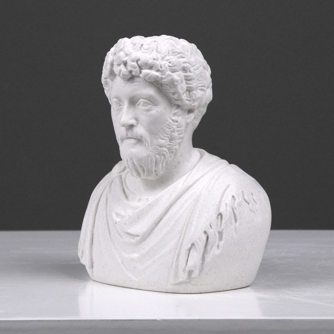 Marcus Aurelius Büste – Buchstütze, Klein