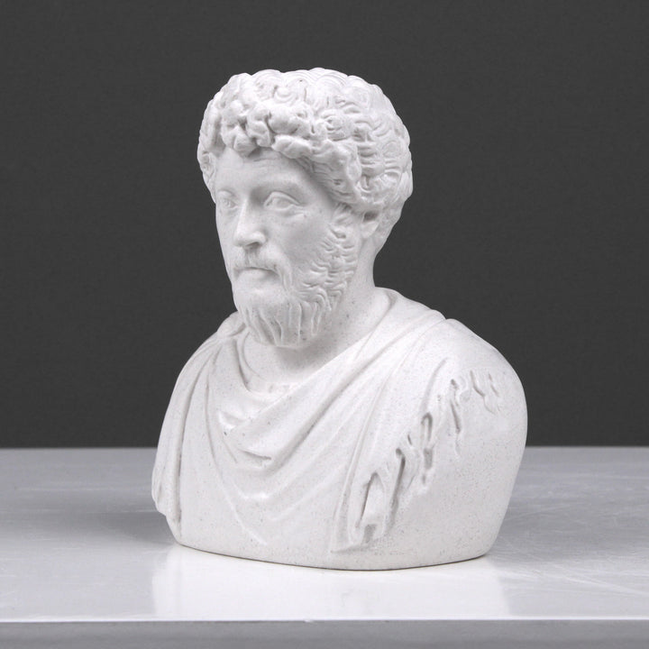 Marcus Aurelius Büste – Buchstütze, Klein