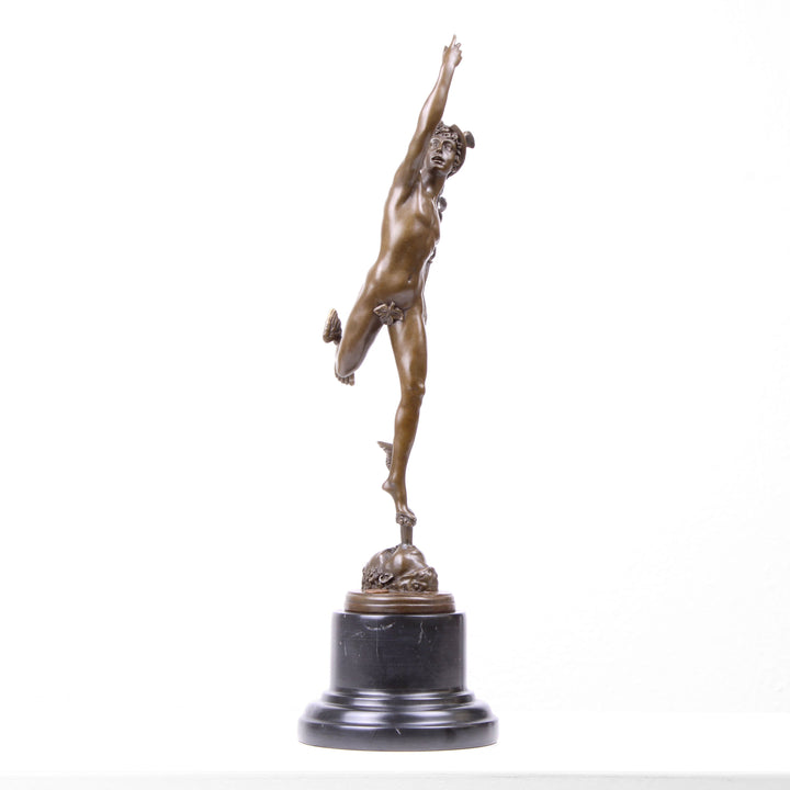 Merkur Statue (Bronze, Wachsguss)