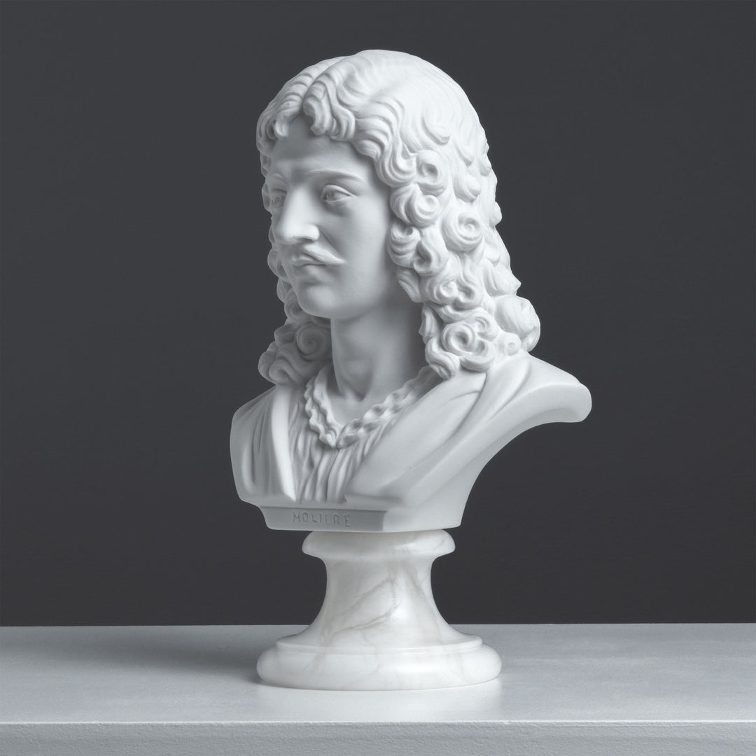 Molière Büste — Meister der französischen Komödie