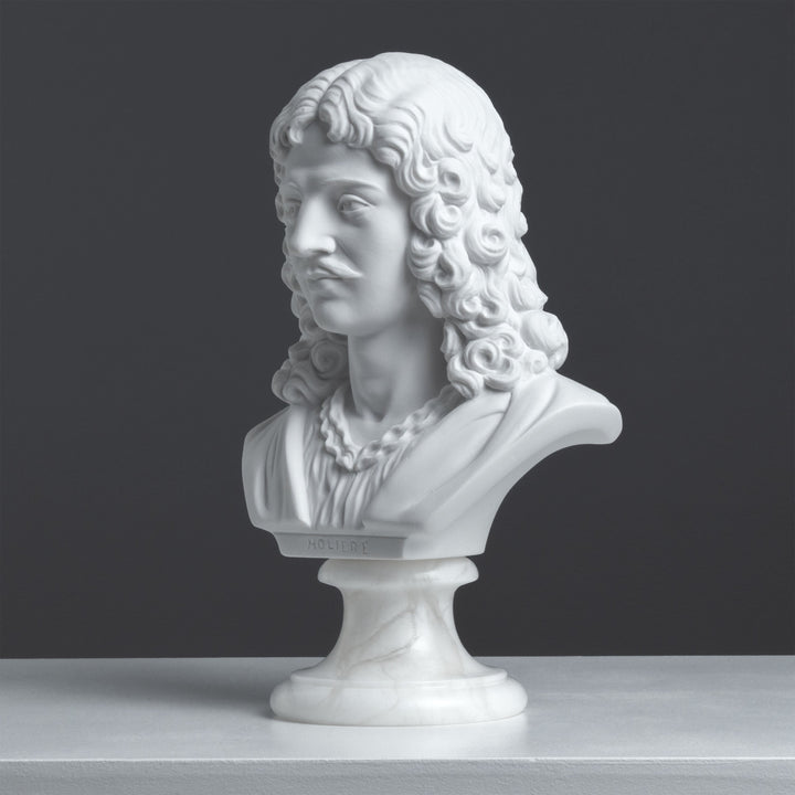 Molière Büste — Meister der französischen Komödie