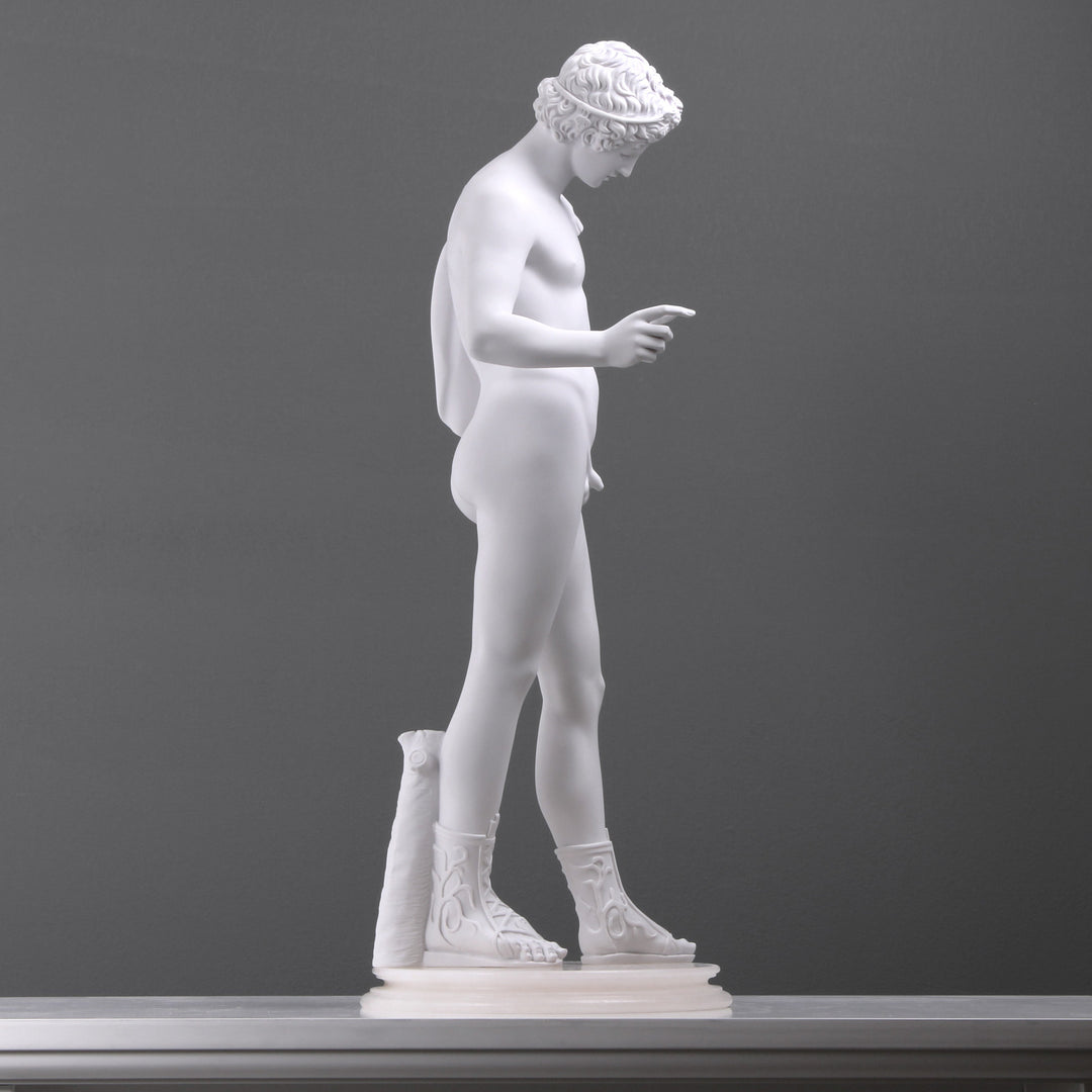 Narzissen Garten Statue