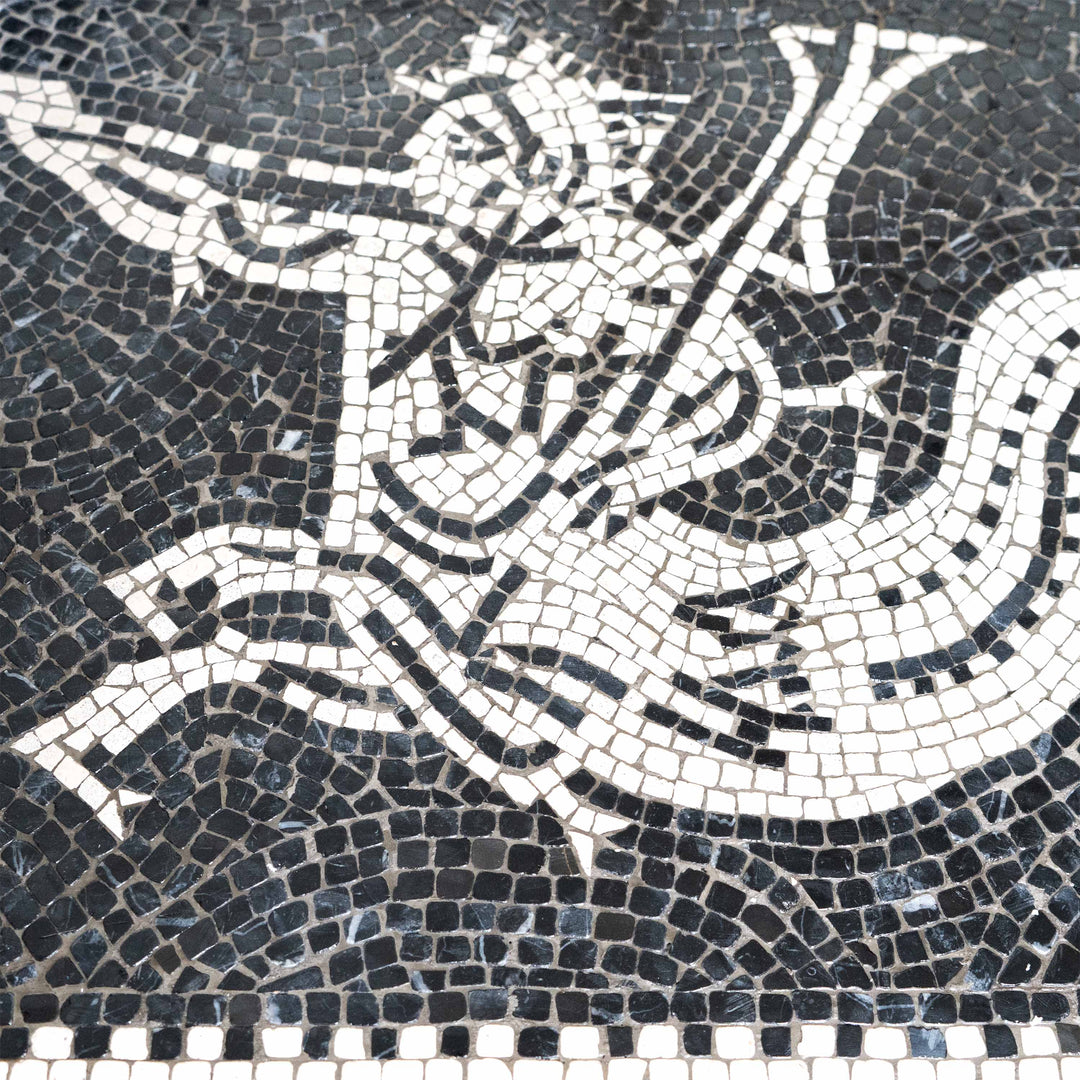 Meereskentaur (Ichthyokentaur) Marmor-Mosaik