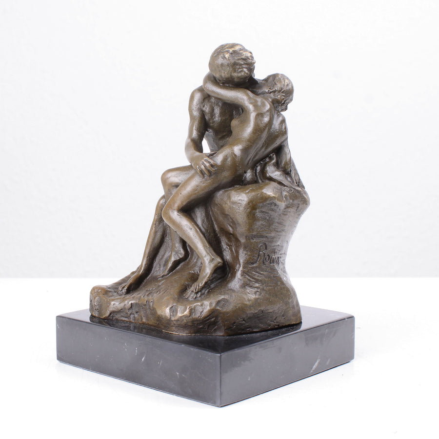 Die Liebenden – Skulptur nach Rodin (Bronze, Wachsguss)