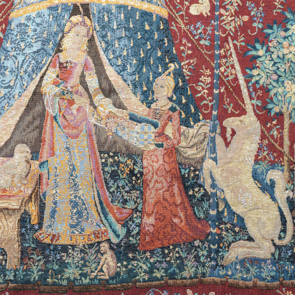 Die Dame und das Einhorn: À mon seul désir – Gobelin Wandteppich (Jacquard gewebt)