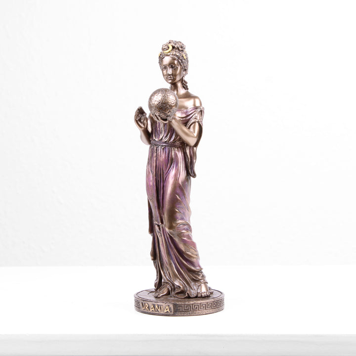 Urania Griechische Goettin Statue (Kaltguss-Bronze Skulptur)
